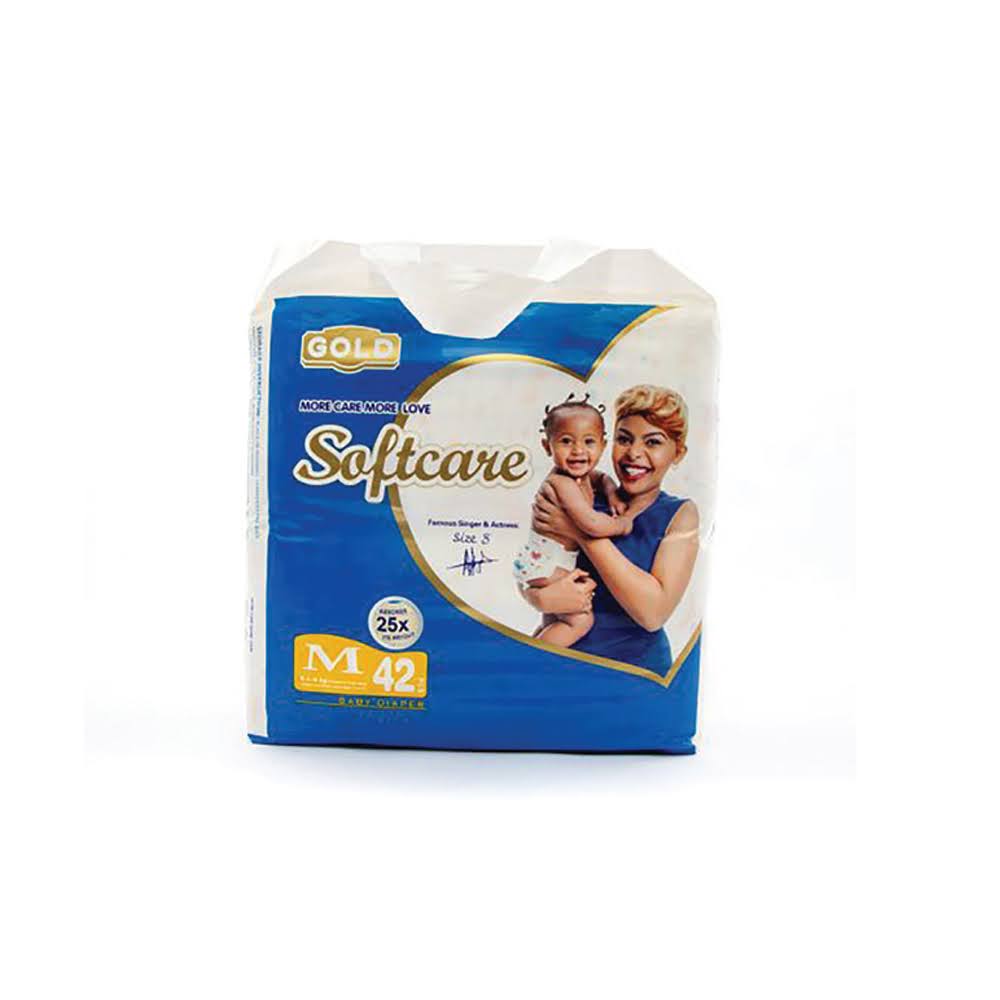 Softcare Diapers Medium 42pcs