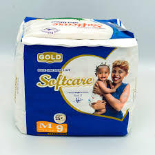 Softcare Diaper (LC) medium 9Pcs