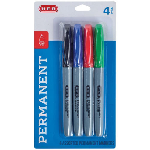 Permanent Mark Pen-Blue-1Pc