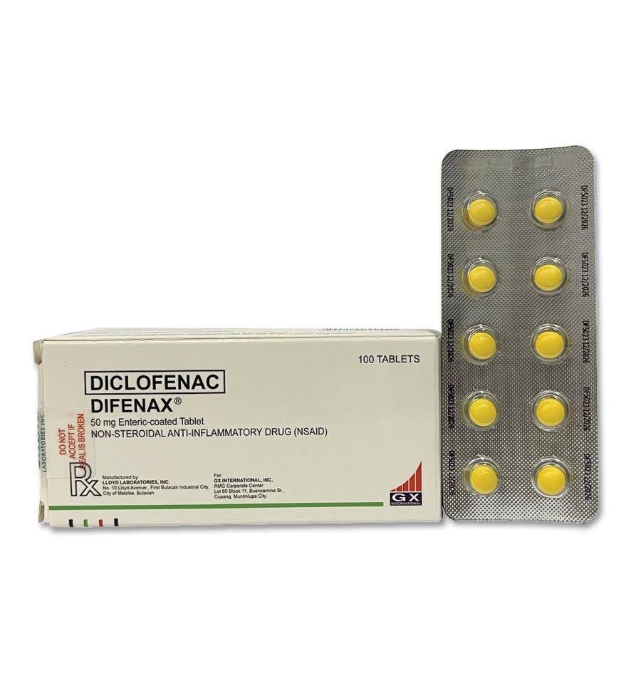 Diclofenac Sodium 50mg-(A pair)