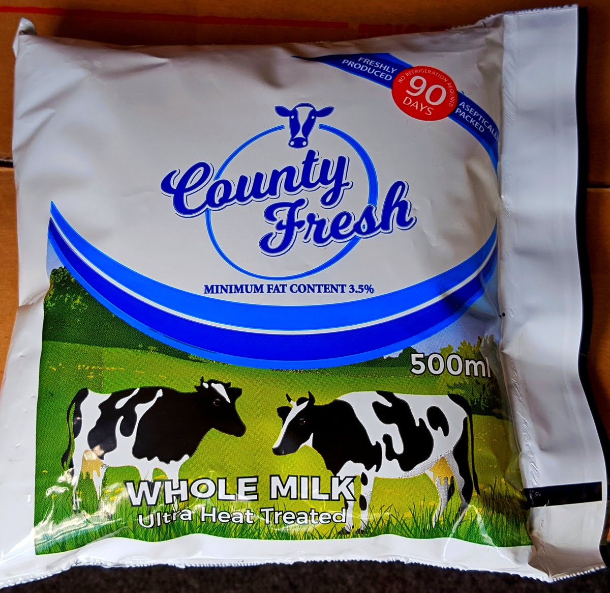 County Fresh Milk 500ml 12Pcs